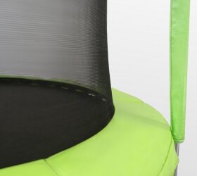 Батут Arland 16FT с внутренней страховочной сеткой и лестницей (Light green)
