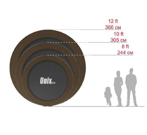 Батут UNIX line Classic 6 ft (inside)