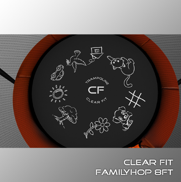 Батут Clear Fit FamilyHop 8Ft Батут Clear Fit FamilyHop 8Ft