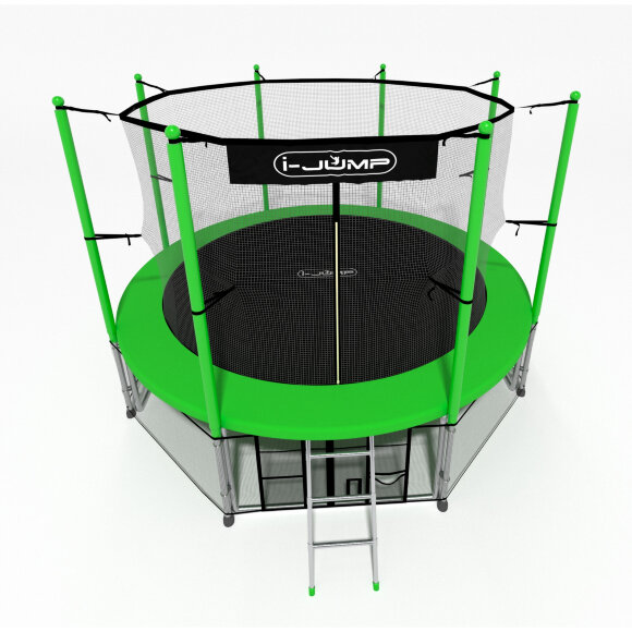  Батут i-Jump 8Ft Green